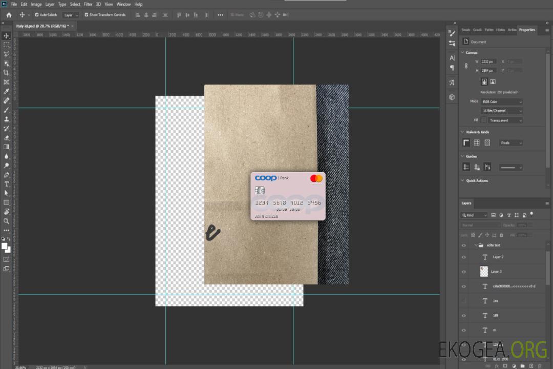 Estonie Coop Pank mastercard photolook recto template